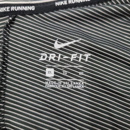 【中古品】【メンズ】 NIKE ナイキ CU5398-010 ELEMENT FUTURE FAST HYBRID RUNNING TOP エレメント フューチャー ファスト ハイブリッド ランニング トップ　長袖 148-260726-yn-07-izu サイズ：XL カラー：ブラック×ホワイト 万代Net店