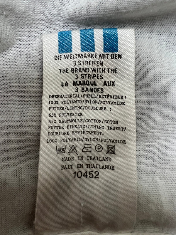【中古品】【メンズ】 adidas アディダス 90's NYLON JACKET VINTAGE 90年代 ナイロンジャケット ライトアウター 銀タグ ヴィンテージ 148-260803-kk-14-hon サイズ：L カラー：ブルー/グリーン 万代Net店