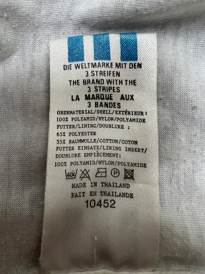 【中古品】【メンズ】 adidas アディダス 90's NYLON JACKET VINTAGE 90年代 ナイロンジャケット ライトアウター 銀タグ ヴィンテージ 148-260803-kk-14-hon サイズ：L カラー：ブルー/グリーン 万代Net店