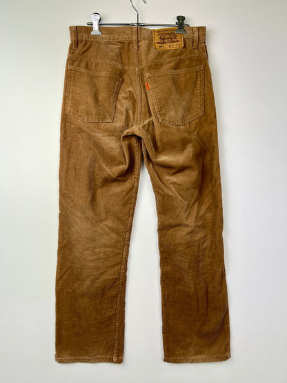 【中古品】【メンズ】 Levi's リーバイス 607 607-40 607 コーデュロイパンツ ボトムス 158-260809-SH-20-hon サイズ：30 カラー：ブラウン 万代Net店