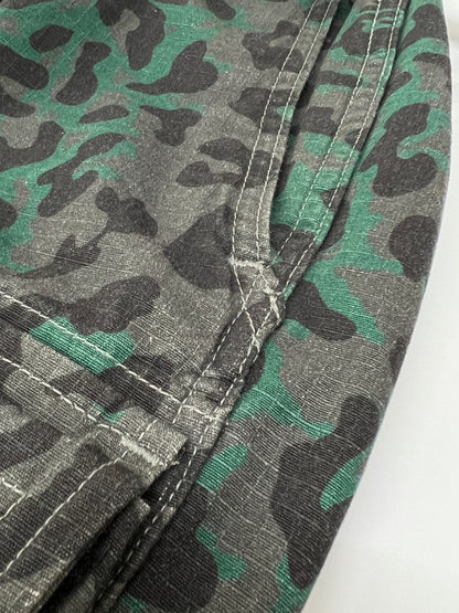 【中古品】【メンズ】 XLARGE エクストララージ EASY CUSTOM CARGO PANTS 101234031013 レオパード イージー カスタム カーゴ パンツ ボトムス 153-260808-SH-13-hon サイズ：S カラー：グリーン/グレー 万代Net店