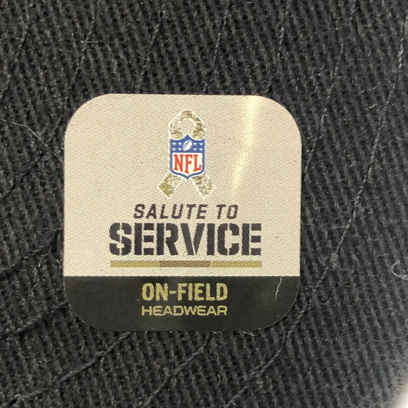 【中古品】【メンズ】 NEW ERA ニューエラ NFL Los Angeles Rams 2022 SALUTE TO SERVICE 9TWENTY CAP ロサンゼルス・ラムズ ナイントゥエンティー キャップ 帽子 185-260808-kk-05-hon サイズ：F カラー：ブラック 万代Net店