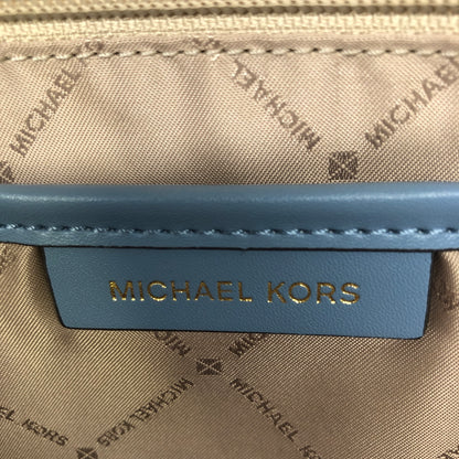 【中古美品】【レディース】 MICHAEL KORS マイケルコース JAYCEE MEDIUM ZIP POCKET BACKPACK 35S2G8TB2V ジェイシー ミディアム ジップポケット バックパック リュック カバン 188-260808-kk-09-hon カラー：ライトブルー 万代Net店