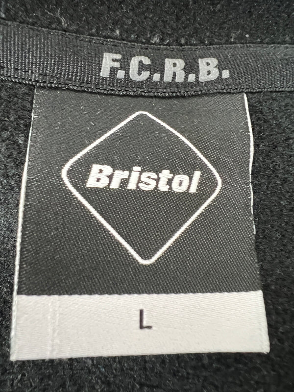 【中古品】【メンズ】 F.C.R.B. エフシーアールビー 18AW POLARTEC FLEECE ZIP UP GAITER HOODY FCRB-189036 ポーラーテック フリース ジップアップ ゲイターフーディー ライトアウター ジャケット 142-260628-kk-10-hon サイズ：L カラー：ブラック 万代Net店