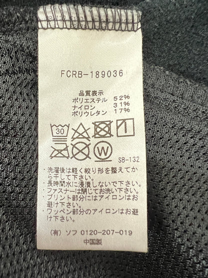 【中古品】【メンズ】 F.C.R.B. エフシーアールビー 18AW POLARTEC FLEECE ZIP UP GAITER HOODY FCRB-189036 ポーラーテック フリース ジップアップ ゲイターフーディー ライトアウター ジャケット 142-260628-kk-10-hon サイズ：L カラー：ブラック 万代Net店