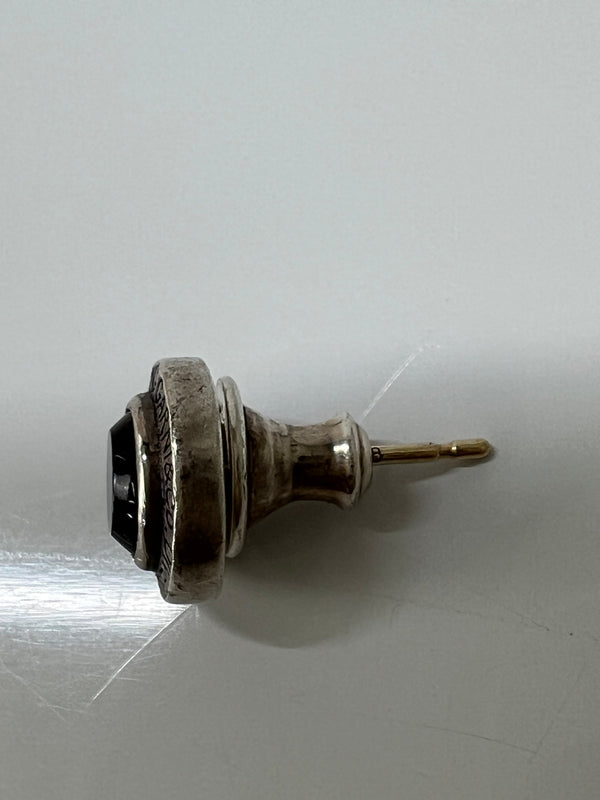 【中古品】【メンズ】 GARNI ガルニ ROUND STONE PIERCE GP22043 ラウンドストーン ピアス アクセサリー 193-260801-kk-29-hon カラー：SILVER 万代Net店