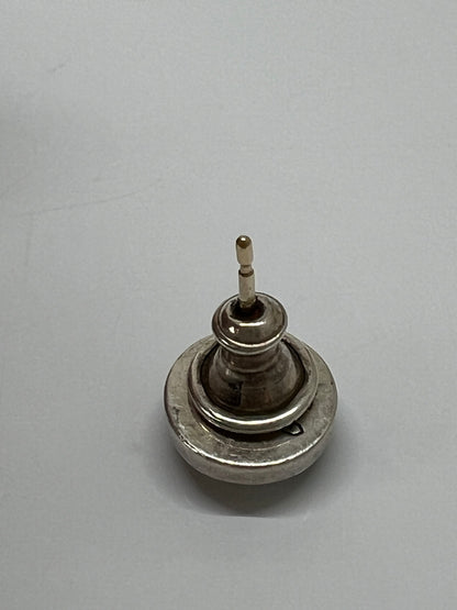 【中古品】【メンズ】 GARNI ガルニ ROUND STONE PIERCE GP22043 ラウンドストーン ピアス アクセサリー 193-260801-kk-29-hon カラー：SILVER 万代Net店