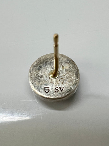【中古品】【メンズ】 GARNI ガルニ ROUND STONE PIERCE GP22043 ラウンドストーン ピアス アクセサリー 193-260801-kk-29-hon カラー：SILVER 万代Net店