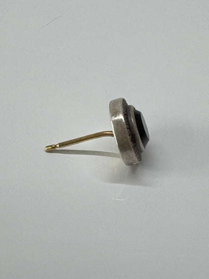 【中古品】【メンズ】 GARNI ガルニ ROUND STONE PIERCE GP22043 ラウンドストーン ピアス アクセサリー 193-260801-kk-29-hon カラー：SILVER 万代Net店