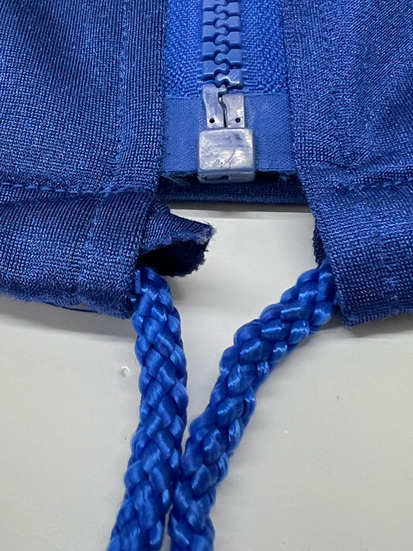 【中古品】【メンズ】 POLO SPORT RALPH LAUREN ポロスポーツ ラルフローレン 90's HOODED TRACK JACKET 90年代 フーデッド トラックジャケット ライトアウター ジャージ 147-260803-kk-10-hon サイズ：XXL カラー：ブルー 万代Net店