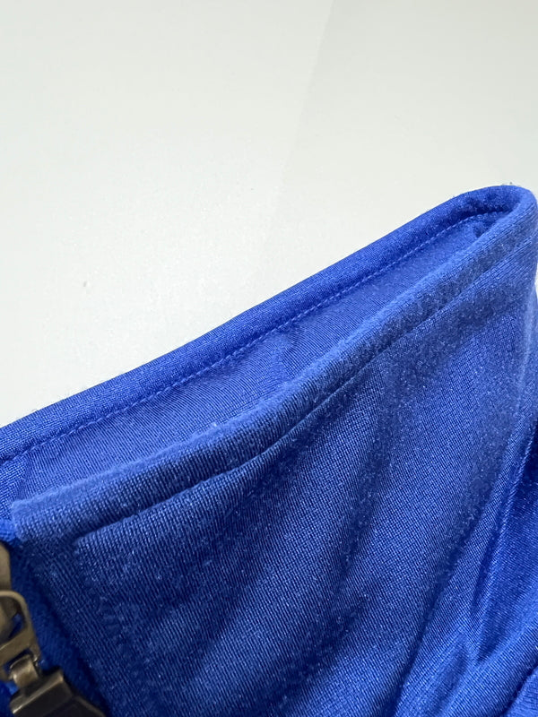 【中古品】【メンズ】 POLO SPORT RALPH LAUREN ポロスポーツ ラルフローレン 90's HOODED TRACK JACKET 90年代 フーデッド トラックジャケット ライトアウター ジャージ 147-260803-kk-10-hon サイズ：XXL カラー：ブルー 万代Net店
