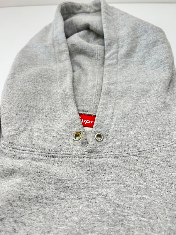 【中古品】【メンズ】 Supreme シュプリーム 19SS TAG LOGO HOODED SWEATSHIRT タグ ロゴ フーデッドスウェットシャツ トップス プルオーバーパーカー フーディー 149-260705-kk-08-hon サイズ：XL カラー：グレー 万代Net店