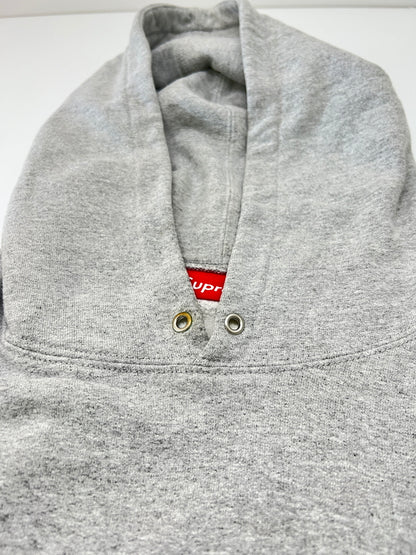 【中古品】【メンズ】 Supreme シュプリーム 19SS TAG LOGO HOODED SWEATSHIRT タグ ロゴ フーデッドスウェットシャツ トップス プルオーバーパーカー フーディー 149-260705-kk-08-hon サイズ：XL カラー：グレー 万代Net店