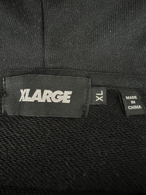 【中古品】【メンズ】 XLARGE エクストララージ 23AW XL 91 HOODED SWEATSHIRT 101234012023 XL91 フーデッドスウェットシャツ トップス プルオーバーフーディー パーカー 142-260628-kk-11-hon サイズ：XL カラー：ブラック 万代Net店