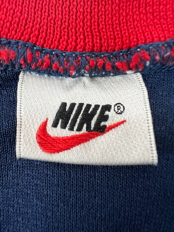 【中古品】【メンズ】 NIKE ナイキ 90's HOCKEY GAME SHIRT 90年代 ホッケー ゲームシャツ 長袖 トップス 148-260628-kk-07-hon サイズ：表記無し 下記参照 カラー：ネイビー 万代Net店
