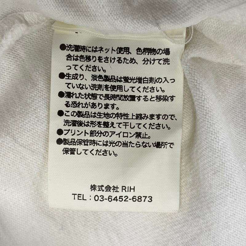 【中古品】【メンズ】 THUMPERS NYC サンパーズ ニューヨーク × CHIYONOFUJI 千代の富士 S/S TEE ショートスリーブ Tシャツ 半袖 142-260721-as-19-izu サイズ：XL カラー：ホワイト 万代Net店