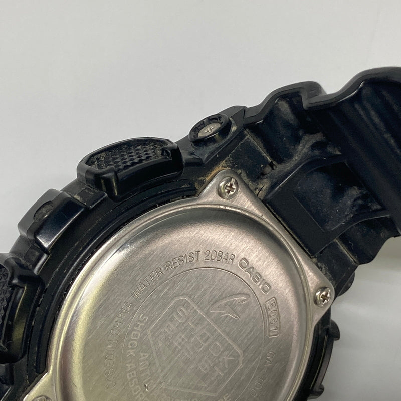【現状渡し品】【メンズ】 CASIO カシオ G-SHOCK ANALOG-DIGITAL GA-100 SERIES GA-100-1A1JF ジーショック アナデジ クォーツ 腕時計 196-260804-kk-13-hon カラー：ブラック 万代Net店