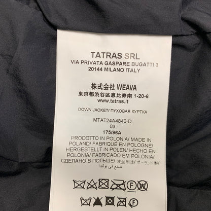 【中古品】【メンズ】 TATRAS タトラス MTAT24A4840-D DOWN JACKET ダウン ジャケット アウター 141-260904-kh-05-izu サイズ：03 カラー：ブラック 万代Net店