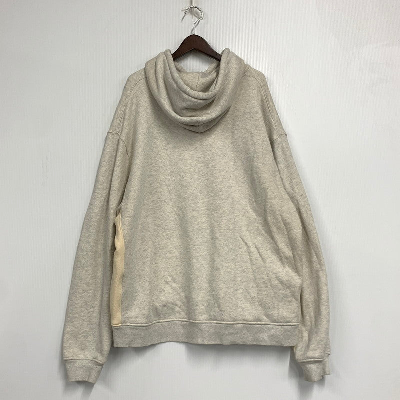 【中古品】【メンズ】 ASKYURSELF アスクユアセルフ CONTRAST INSERT HOODIE コントラスト インサート フーディー トップス 長袖 142-260712-ya-02-izu サイズ：L カラー：アッシュグレー 万代Net店