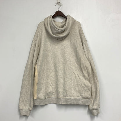 【中古品】【メンズ】 ASKYURSELF アスクユアセルフ CONTRAST INSERT HOODIE コントラスト インサート フーディー トップス 長袖 142-260712-ya-02-izu サイズ：L カラー：アッシュグレー 万代Net店