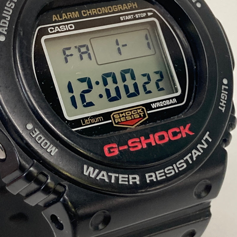 【現状渡し品】【メンズ】 CASIO カシオ G-SHOCK DIGITAL 5700 SERIES DW-5750UE-1JF ジーショック デジタル クォーツ 腕時計 196-260804-kk-19-hon カラー：ブラック 万代Net店