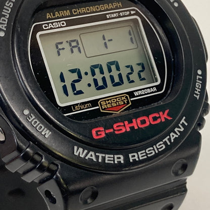 【現状渡し品】【メンズ】 CASIO カシオ G-SHOCK DIGITAL 5700 SERIES DW-5750UE-1JF ジーショック デジタル クォーツ 腕時計 196-260804-kk-19-hon カラー：ブラック 万代Net店