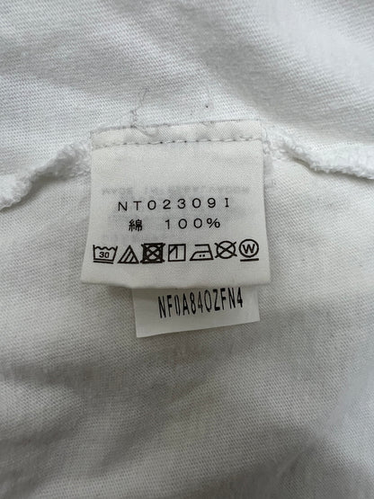 【中古品】【メンズ】 Supreme シュプリーム × THE NORTH FACE ザ ノースフェイス 別注 コラボ 23SS PC PRINTED S/S POCKET TEE NT023091 プリント ショートスリーブ ポケットTシャツ 半袖 トップス 149-260705-kk-07-hon サイズ：M カラー：ホワイト 万代Net店