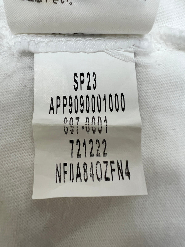【中古品】【メンズ】 Supreme シュプリーム × THE NORTH FACE ザ ノースフェイス 別注 コラボ 23SS PC PRINTED S/S POCKET TEE NT023091 プリント ショートスリーブ ポケットTシャツ 半袖 トップス 149-260705-kk-07-hon サイズ：M カラー：ホワイト 万代Net店