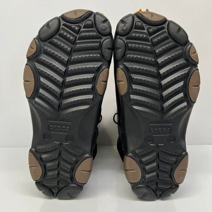 【中古品】【メンズ】 GRIP SWANY グリップスワニー × atmos アトモス × CROCS クロックス 別注 コラボ 22AW CLASSIC ALLｰTERRAIN CLOG 208017-337 クラシック オールテレイン クロッグ ブーツ 靴 164-260807-kk-09-hon カラー：OLIVE 万代Net店