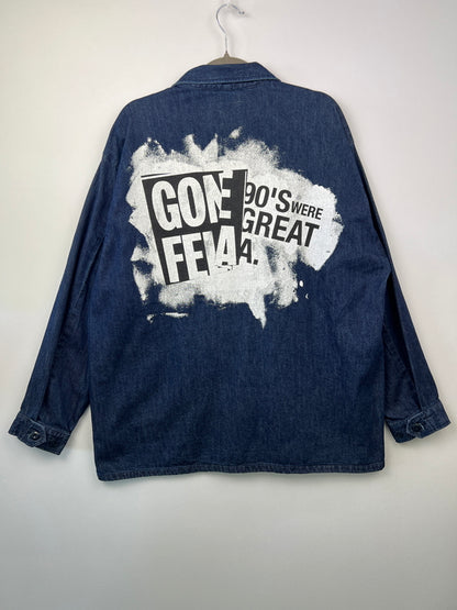 【中古品】【メンズ】 WTAPS ダブルタップス 23SS JMOD/LS/COTTON.DENIM.PASTHG 231WVDT-SHM02 ロングスリーブ デニム ジャングルシャツ 長袖 トップス 142-260705-kk-06-hon サイズ：03 カラー：インディゴ 万代Net店