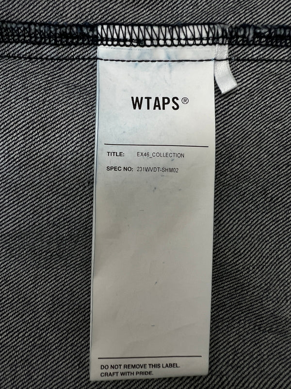 【中古品】【メンズ】 WTAPS ダブルタップス 23SS JMOD/LS/COTTON.DENIM.PASTHG 231WVDT-SHM02 ロングスリーブ デニム ジャングルシャツ 長袖 トップス 142-260705-kk-06-hon サイズ：03 カラー：インディゴ 万代Net店