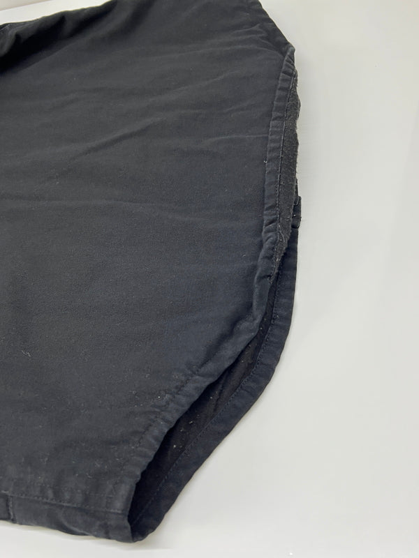 【中古品】【メンズ】 HUF ハフ L/S WORK SHIRT JACKET ロングスリーブ ワーク シャツジャケット ライトアウター 142-260803-kk-09-hon サイズ：S カラー：ブラック 万代Net店
