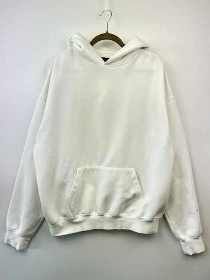 【中古品】【メンズ】 FEAR OF GOD ESSENTIALS フィアーオブゴッド エッセンシャルズ BACK LOGO PULLOVER HOODIE バックロゴ プルオーバーフーディー トップス パーカー 142-260705-kk-10-hon サイズ：M カラー：ホワイト 万代Net店