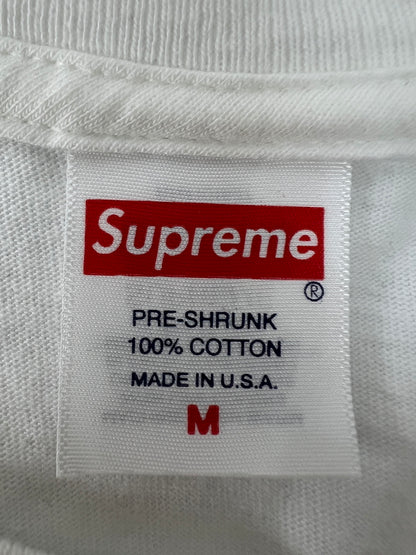 【中古品】【メンズ】 Supreme シュプリーム 24SS BACKWARDS TEE バックワーズ Tシャツ 半袖 トップス 149-260628-kk-12-hon サイズ：L カラー：ホワイト 万代Net店