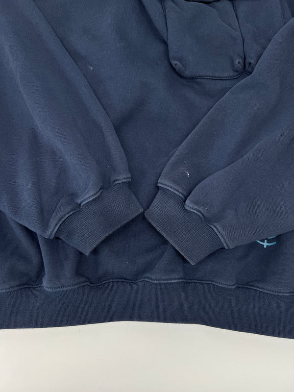 【中古品】【メンズ】 SUPPLIER サプライヤー Cargo Pocket Hoodie 85765850 カーゴポケットフーディー トップス 142-260808-SH-21-hon サイズ：L カラー：ネイビー 万代Net店