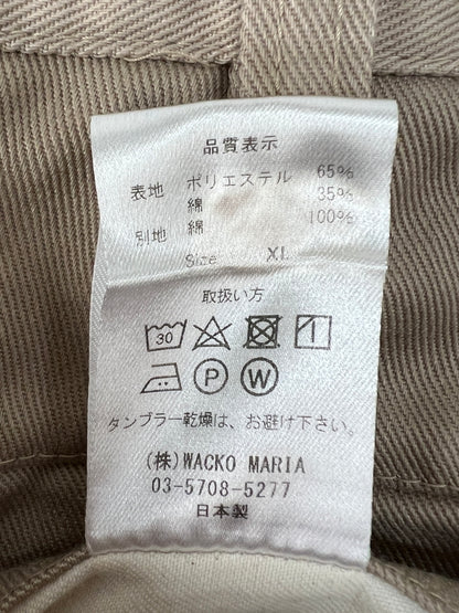 【中古品】【メンズ】 WACKO MARIA ワコマリア ZACK WORK PANTS GP-104-A ザック ワーク パンツ ボトムス 153-260808-SH-02-hon サイズ：XL カラー：ベージュ 万代Net店