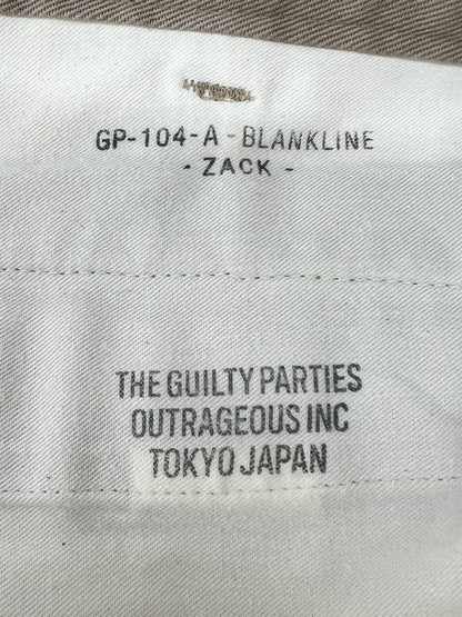 【中古品】【メンズ】 WACKO MARIA ワコマリア ZACK WORK PANTS GP-104-A ザック ワーク パンツ ボトムス 153-260808-SH-02-hon サイズ：XL カラー：ベージュ 万代Net店