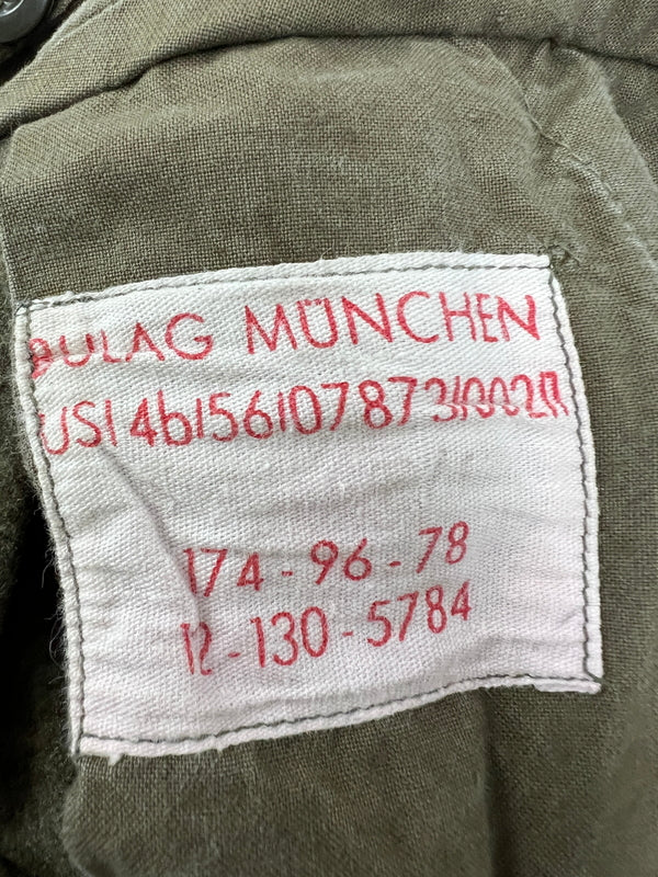 【中古品】【メンズ】 GERMAIN ARMY ドイツ軍 60's MELTON WOOL FIELD CARGO PANTS 12-130-5784 VINTAGE 60年代 メルトン ウール フィールド カーゴパンツ ボトムス ヴィンテージ 157-260815-kk-06-hon サイズ：表記不明 下記参照 カラー：カーキ 万代Net店