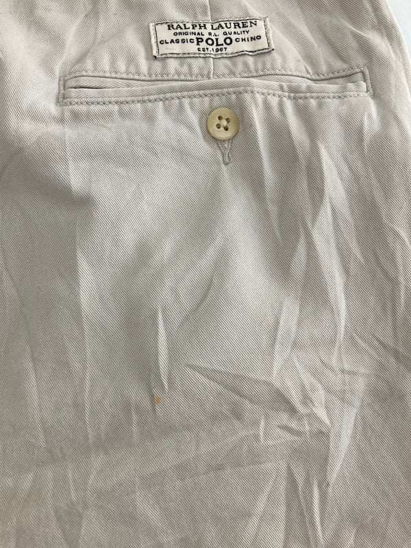 【現状渡し品】【メンズ】 POLO BY RALPH LAUREN ポロバイラルフローレン HAMMOND PANT CLASSIC POLO CHINO ハモンドパンツクラシックポロチノ ボトムス 158-260917-YS-08-hon サイズ：36/30 カラー：ホワイト系 万代Net店