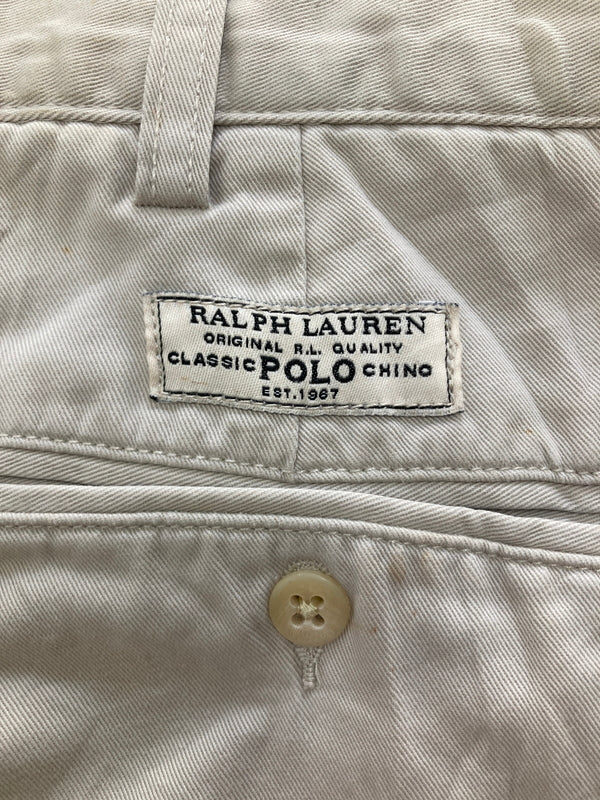 【現状渡し品】【メンズ】 POLO BY RALPH LAUREN ポロバイラルフローレン HAMMOND PANT CLASSIC POLO CHINO ハモンドパンツクラシックポロチノ ボトムス 158-260917-YS-08-hon サイズ：36/30 カラー：ホワイト系 万代Net店