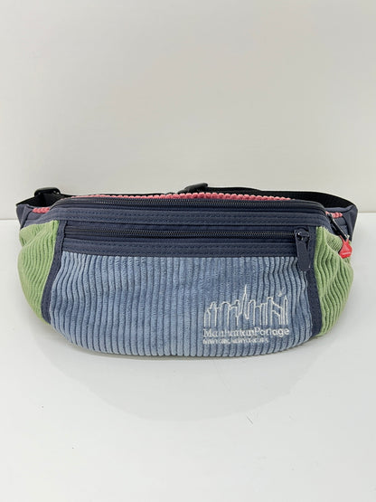 【中古品】【メンズ】 Manhattan Portage マンハッタンポーテージ BRISBANE MOSS FABRIC ALLEYCAT WAIST BAG ブリスベン モス ファブリック アレーキャット ウエストバッグ カバン 188-260815-kk-15-hon カラー：マルチカラー 万代Net店