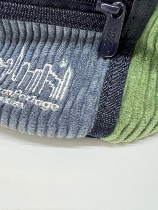 【中古品】【メンズ】 Manhattan Portage マンハッタンポーテージ BRISBANE MOSS FABRIC ALLEYCAT WAIST BAG ブリスベン モス ファブリック アレーキャット ウエストバッグ カバン 188-260815-kk-15-hon カラー：マルチカラー 万代Net店