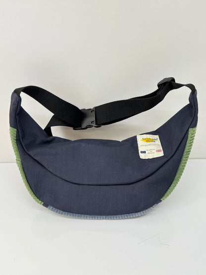 【中古品】【メンズ】 Manhattan Portage マンハッタンポーテージ BRISBANE MOSS FABRIC ALLEYCAT WAIST BAG ブリスベン モス ファブリック アレーキャット ウエストバッグ カバン 188-260815-kk-15-hon カラー：マルチカラー 万代Net店