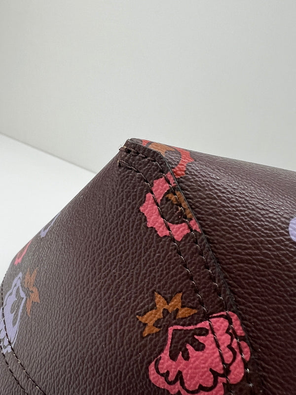 【中古品】【レディース】 COACH コーチ REVERSIBLE CITY TOTE PRIMROSE FLORAL PRINT F22236 リバーシブル シティー トート プリムローズ フローラル プリント カバン 180-260815-kk-20-hon カラー：ブラウン 万代Net店