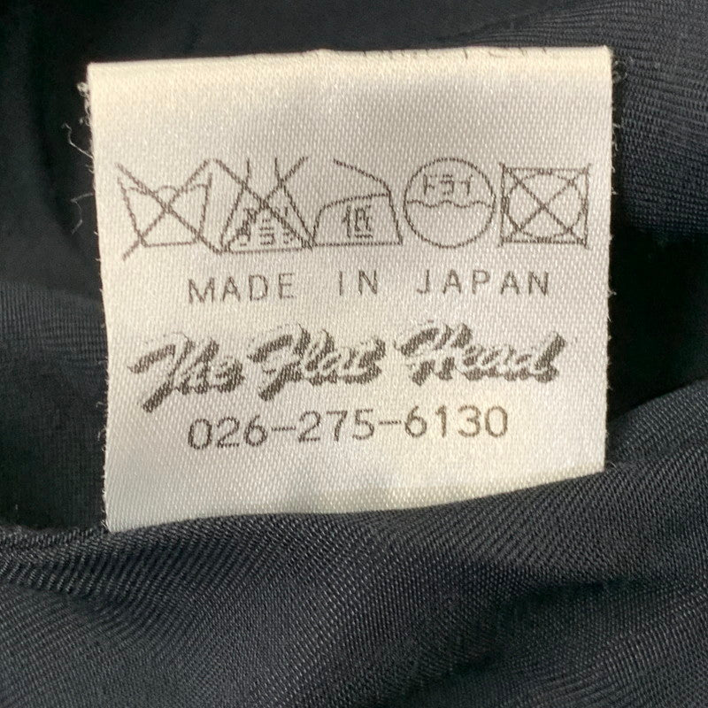 【現状渡し品】【メンズ】 THE FLAT HEAD ザフラットヘッド CADILLAC RANCH RAYON S/S BOWLING SHIRT キャデラックランチ レーヨン ボーリングシャツ 半袖 145-260715-as-04-izu サイズ：36 カラー：ブラック系 万代Net店