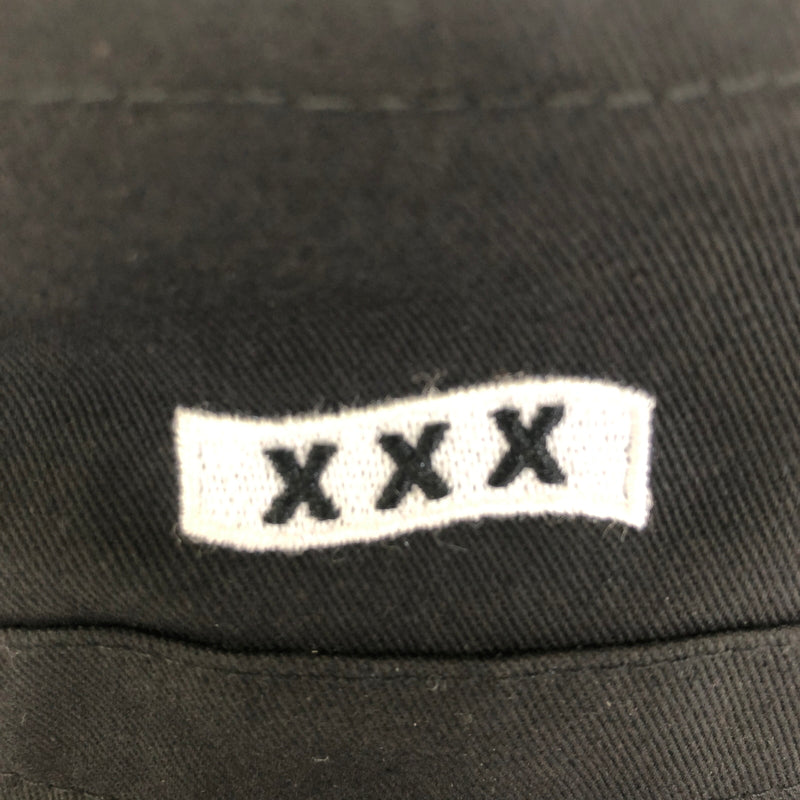 【中古美品】【メンズ】 GOD SELECTION XXX ゴッドセレクション トリプルエックス 21SS BUCKET HAT GX-S21-HT-01 バケットハット 帽子 185-260808-kk-04-hon サイズ：L/XL カラー：ブラック 万代Net店