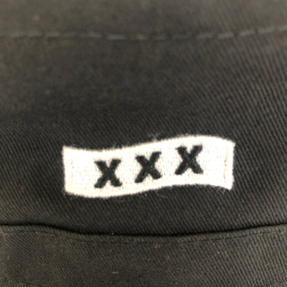 【中古美品】【メンズ】 GOD SELECTION XXX ゴッドセレクション トリプルエックス 21SS BUCKET HAT GX-S21-HT-01 バケットハット 帽子 185-260808-kk-04-hon サイズ：L/XL カラー：ブラック 万代Net店
