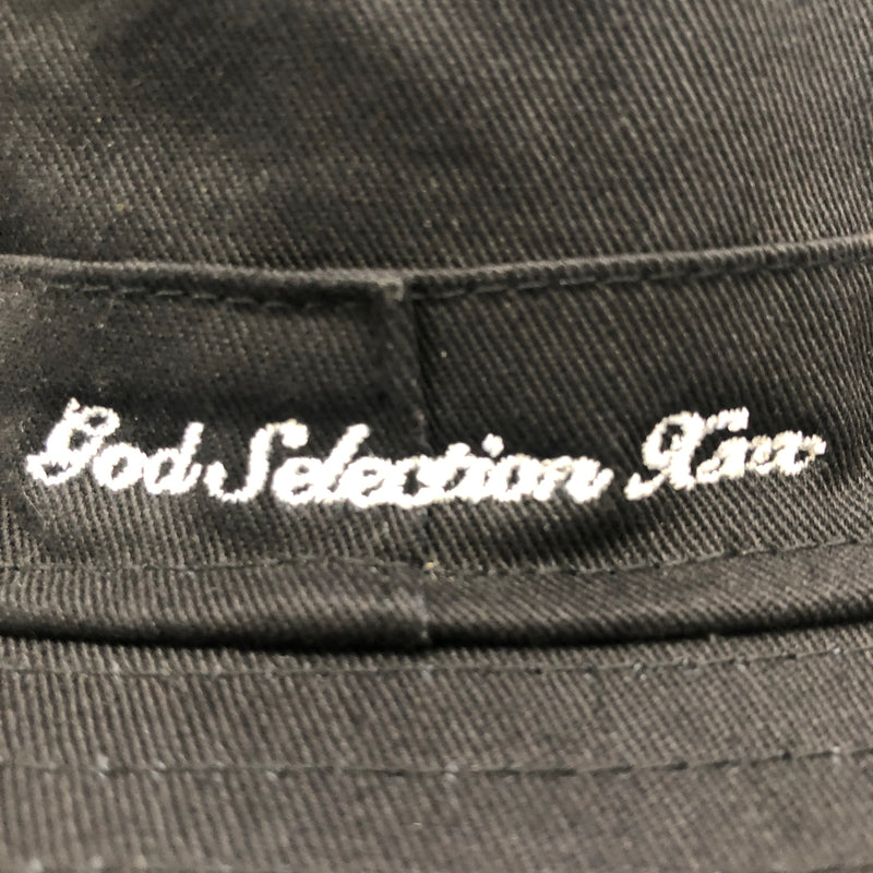 【中古美品】【メンズ】 GOD SELECTION XXX ゴッドセレクション トリプルエックス 21SS BUCKET HAT GX-S21-HT-01 バケットハット 帽子 185-260808-kk-04-hon サイズ：L/XL カラー：ブラック 万代Net店