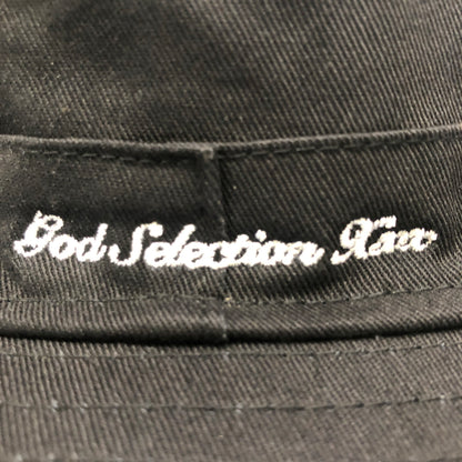 【中古美品】【メンズ】 GOD SELECTION XXX ゴッドセレクション トリプルエックス 21SS BUCKET HAT GX-S21-HT-01 バケットハット 帽子 185-260808-kk-04-hon サイズ：L/XL カラー：ブラック 万代Net店