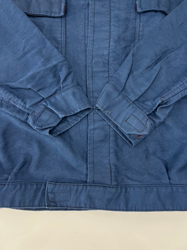 【中古品】【メンズ】 INDUSTRIA CONFEZIONI CAPRIATESE インダストリア・コンフェツィオーニ・カプリアーテセ EUROPEAN WORK JACKET ユーロワークジャケット ライトアウター 146-260803-kk-29-hon カラー：ブルー 万代Net店